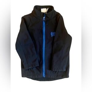 Cinch Kids Black jacket with fleece lining